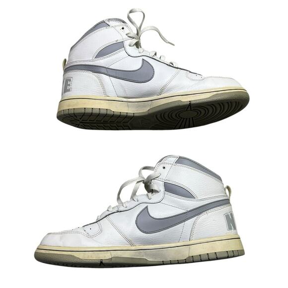 Vintage Big NIKE Men’s High White Wolf Neutral Gray Sneakers [336608-118] - 10.5 - Picture 9 of 9